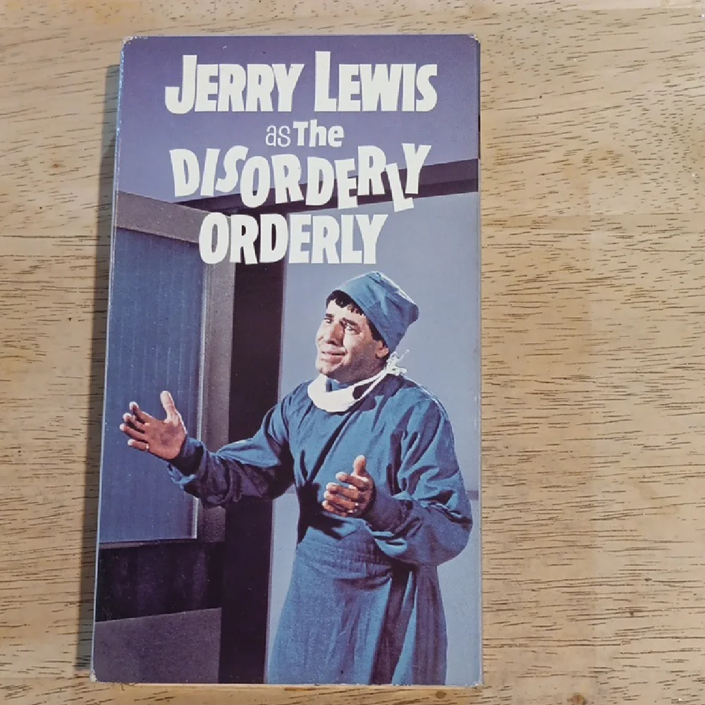 2/$8 The Disorderly Orderly VHS Tape
